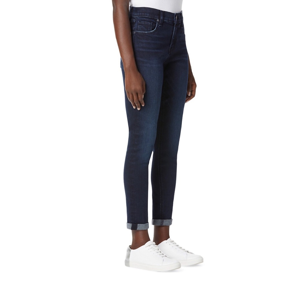 Hudson NWT Dark Lana Boyfriend Ankle Jeans 24 00 - Picture 6 of 11